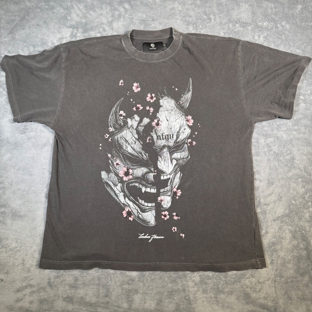 Darc Sports The Seven Virtues Shirt Men's XL Bushido Graphic Print Limited Tee